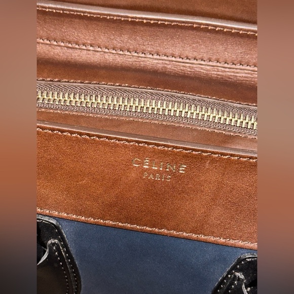 Céline‎ Luggage TriColor Bag - Picture 9 of 13